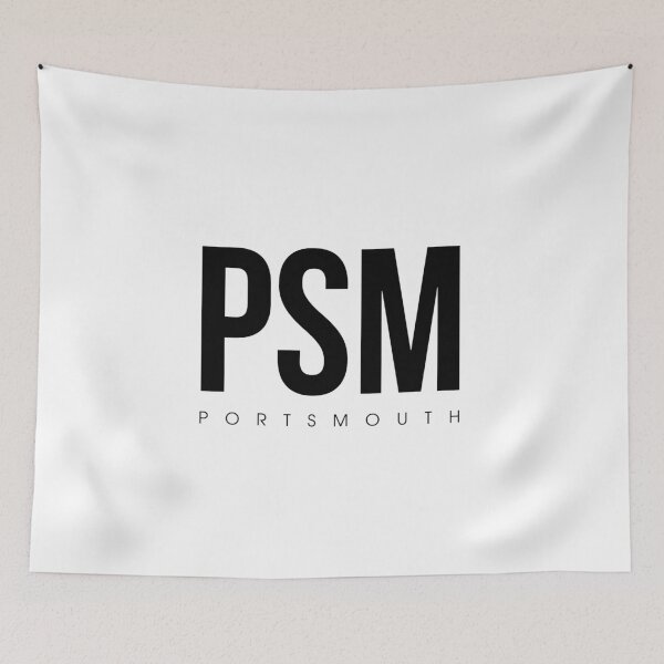 Item preview, PSM - Portsmouth Airport Code designed and sold by CartoCreative.