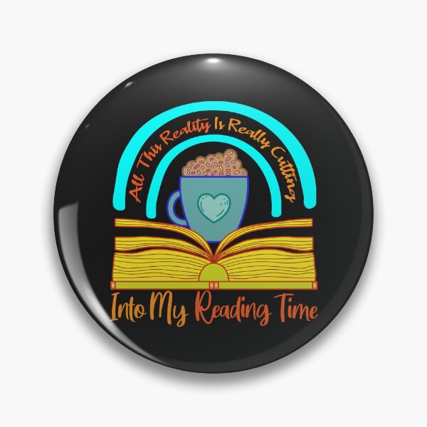 Item preview, All This Reality Is Really Cutting Into My Reading Time designed and sold by IEatSwans.