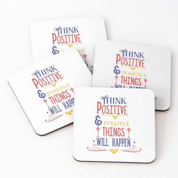 Item preview, Think Positive Positive Things Will Happen designed and sold by RED FIR.