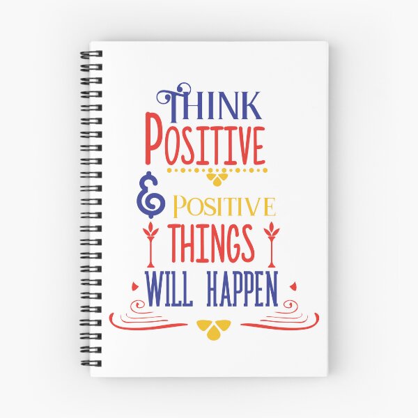 Item preview, Think Positive Positive Things Will Happen designed and sold by RED FIR.