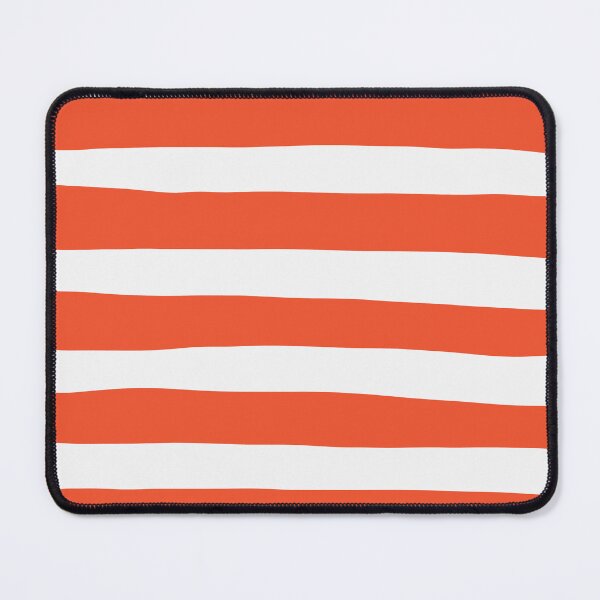 Item preview, Uneven Stripes - Orange and White designed and sold by LAEC-Shop.