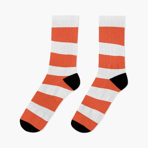 Item preview, Uneven Stripes - Orange and White designed and sold by LAEC-Shop.