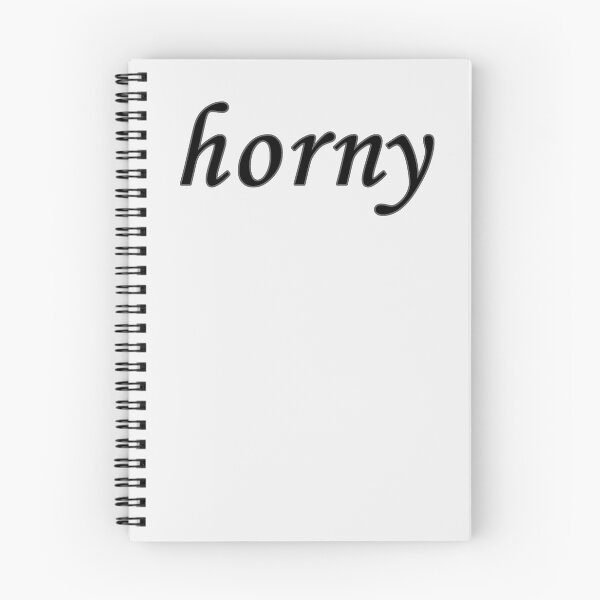 Item preview, horny (black) designed and sold by WillDoo.