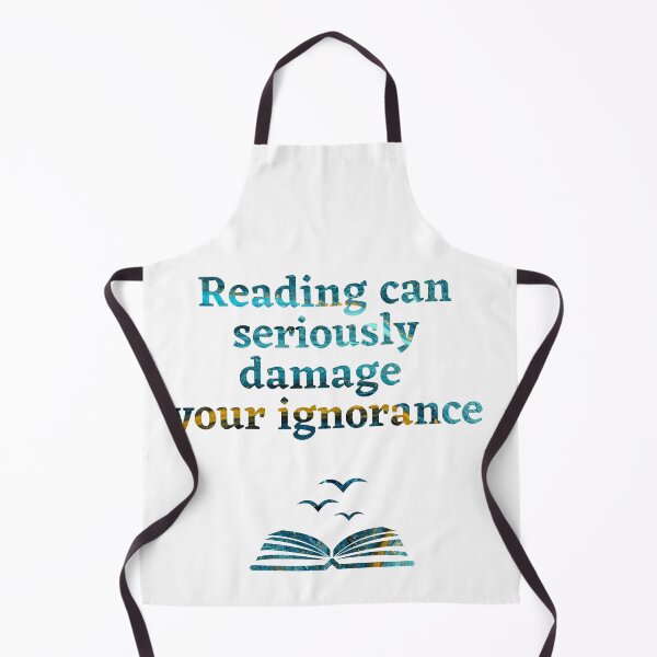 Item preview, Reading can seriously damage your ignorance designed and sold by Quotes-and-plus.