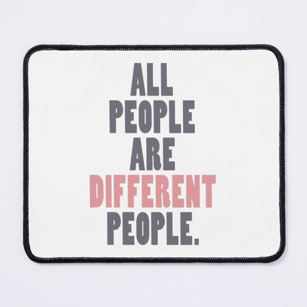 Item preview, All people are different people quote of lasso designed and sold by AnthonyB8.