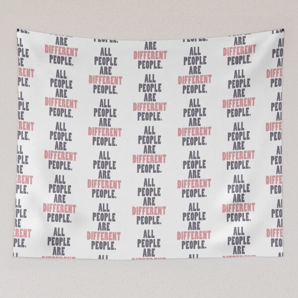 Item preview, All people are different people quote of lasso designed and sold by AnthonyB8.