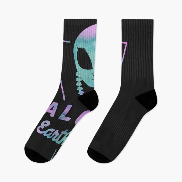 Artikelvorschau, Aloha Earthlings - Tie Dye Summer Alien entworfen und verkauft von IEatSwans.