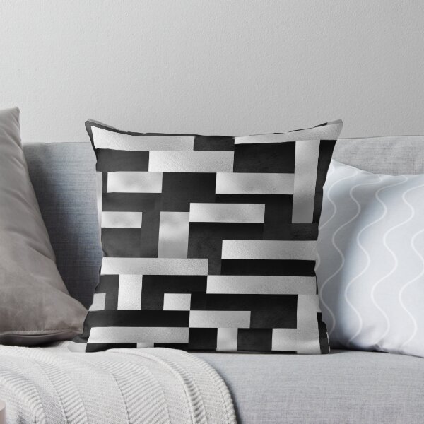 Item preview, Black leather and silver foil geometric designed and sold by IONcreatION.