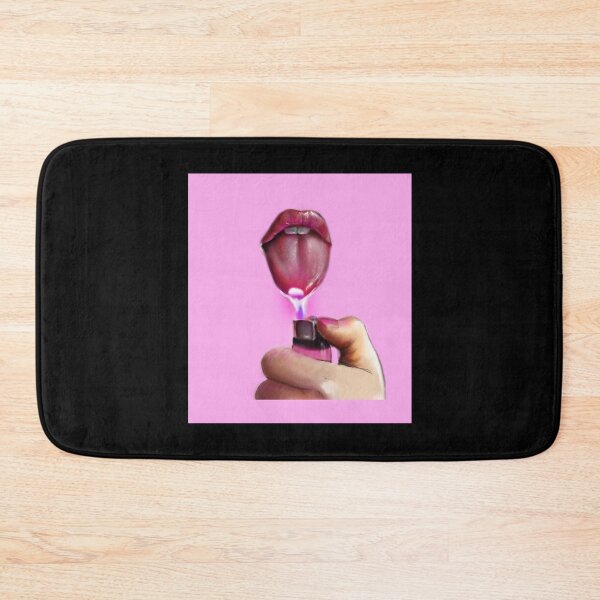Item preview, Lips Only I Am A God Crazy Pink Poster designed and sold by tylerlani401g.