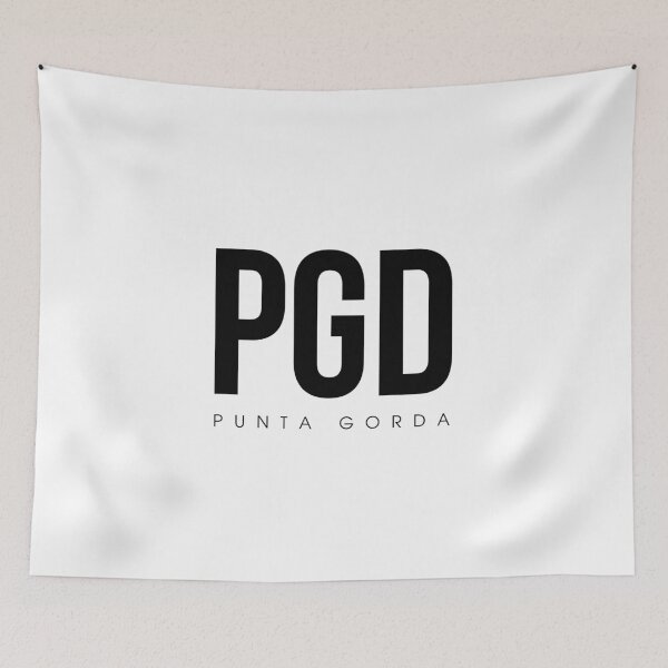 Item preview, PGD - Punta Gorda Airport Code designed and sold by CartoCreative.