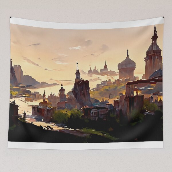 Item preview, The Old City designed and sold by QuickEyedSky.