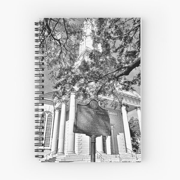 Item preview,  Independent Presbyterian Church Savannah Georgia Black and White designed and sold by LisaWootenPhoto.