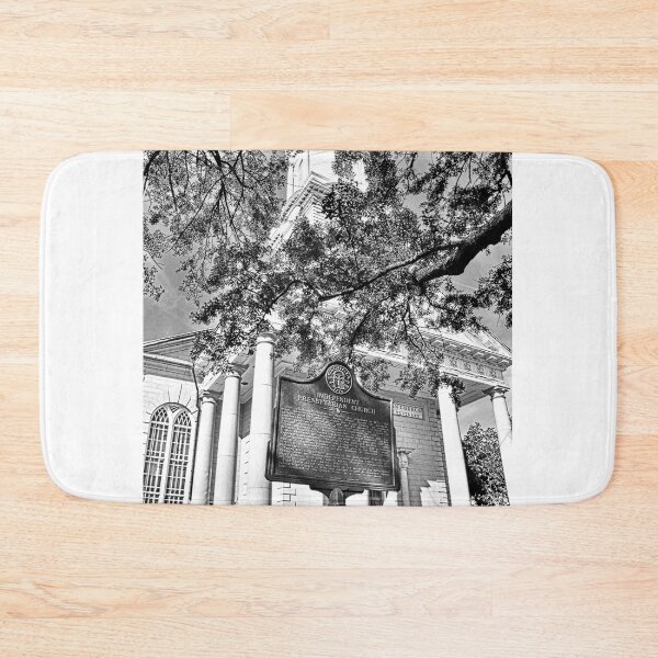 Item preview,  Independent Presbyterian Church Savannah Georgia Black and White designed and sold by LisaWootenPhoto.
