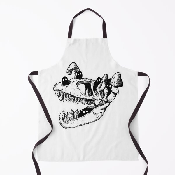 Item preview, Dinosaur mushroom crystal skull designed and sold by 4-piece-drawing.