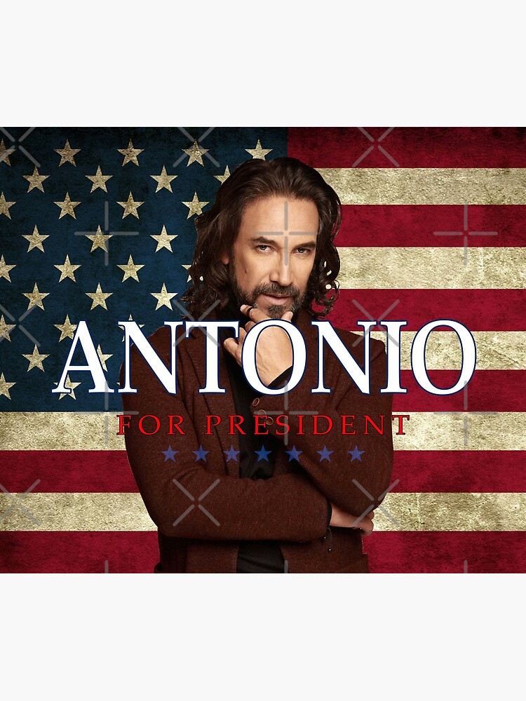 "Antonio For President 2024" Poster for Sale by LaurenSims123 Redbubble