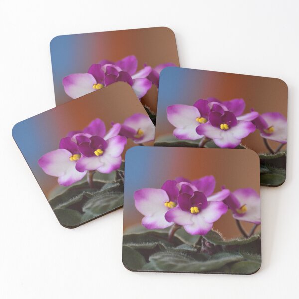 Item preview, Purple and White African Violets designed and sold by OrendaDream.