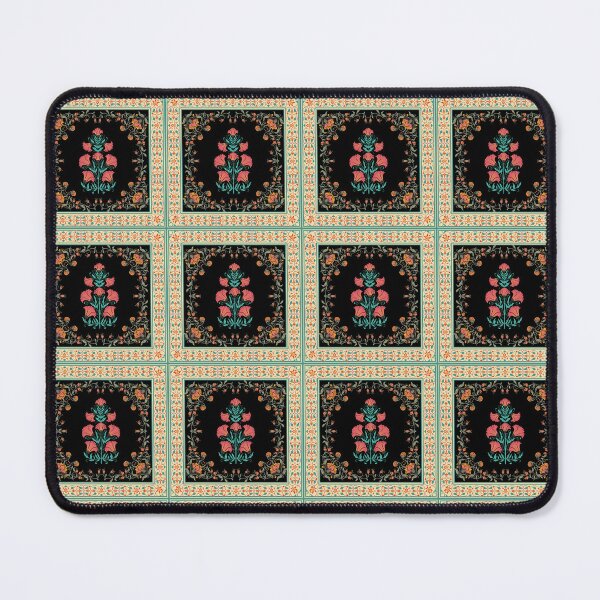 Item preview, Mughal Empire inspired Floral Motif Pattern designed and sold by AppareIIndustry.