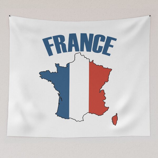 Item preview, France Map - French Flag  designed and sold by TravelScientist.