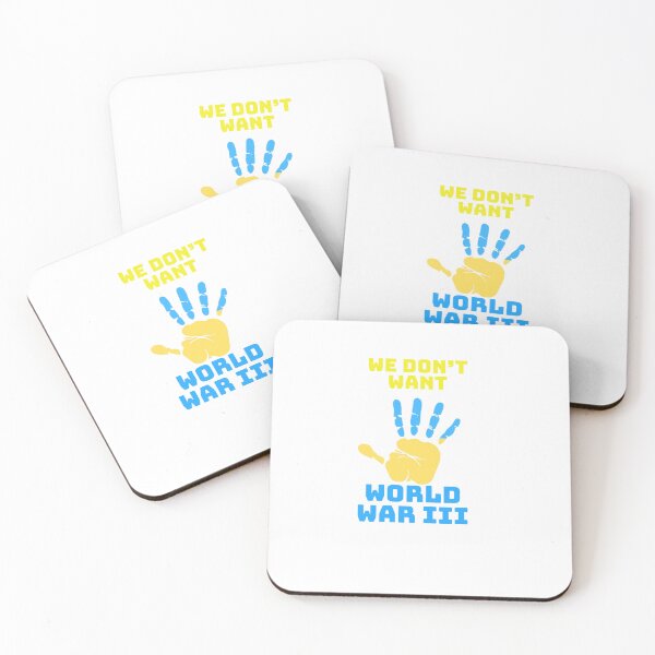 Item preview, We don't want World War III designed and sold by StandStrong786.