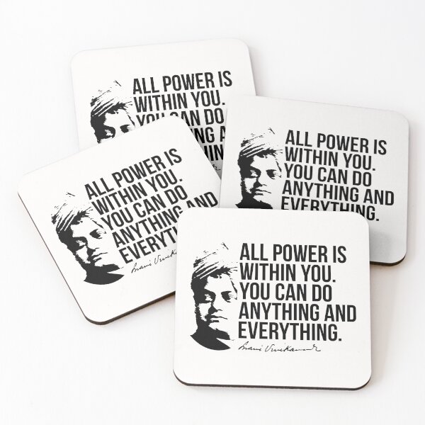 Item preview, Swami Vivekananda Inspirational Quote designed and sold by designandclouds.