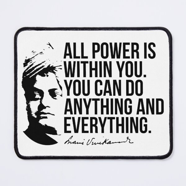Item preview, Swami Vivekananda Inspirational Quote designed and sold by designandclouds.