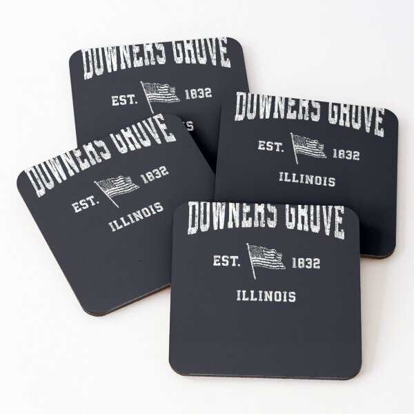 Item preview, Downers Grove Illinois IL Vintage US Flag Sports designed and sold by DeannaMarks.