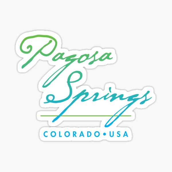 Artikel-Vorschau von Pagosa Springs, Colorado, designt und verkauft von Futurebeachbum.