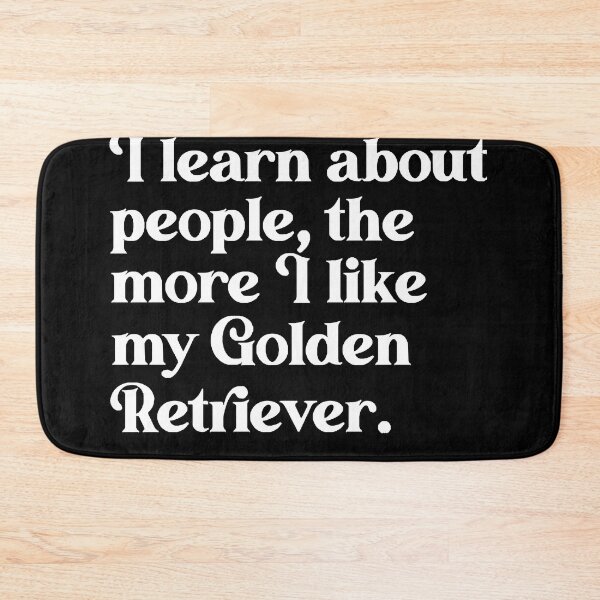 Item preview, The More I Learn About People, the More I Like My Golden Retriever T-Shirt designed and sold by arikdong2593.