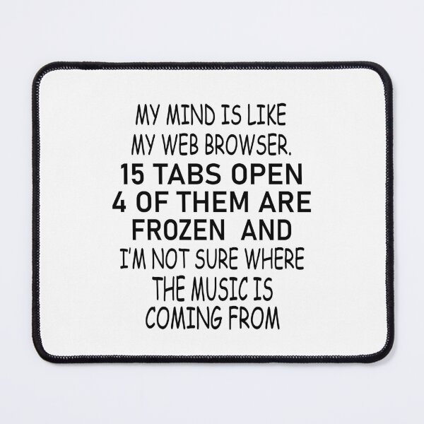 Item preview, MY MIND IS LIKE designed and sold by Moeez Javed.