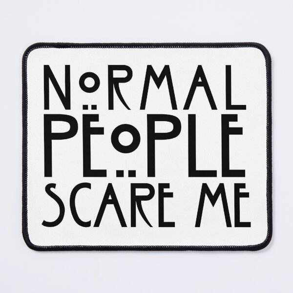 Item preview, Normal People Scare Me Shirt, Horror Shirt, Introvert Shirt, Horror Story Shirt, Gothic Horror Shirt, Funny Introvert Shirt, Gift For Her designed and sold by Fadwamoustakid.