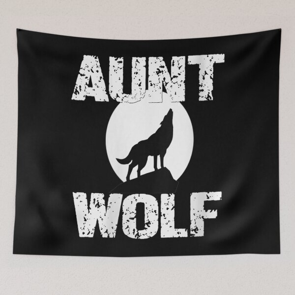 Item preview, Aunt Wolf Matching Family Tribe Wolves Moon Auntie designed and sold by GouwensRick.