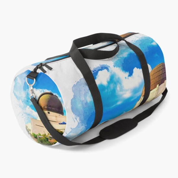 Item preview, Griffith Observatory, Los Angeles - watercolor painting designed and sold by NickoPrints.