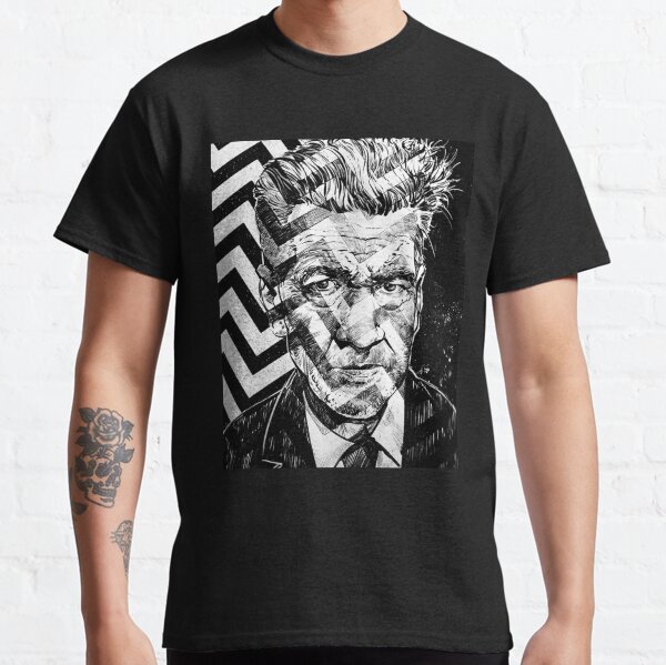 Vista previa del artículo con la obra «Gráfico de David Lynch», diseñado y vendido por CultRatedd.