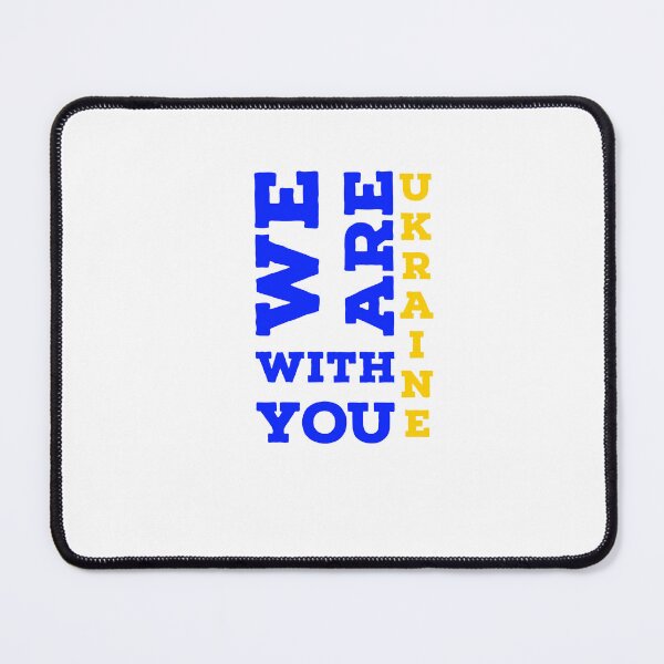 Item preview, We are with you Ukraine designed and sold by StandStrong786.