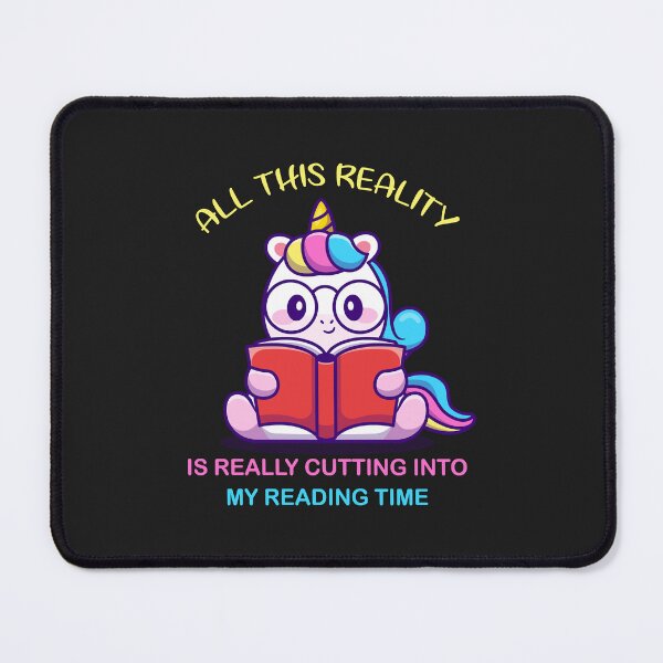 Item preview, all this reality is really cutting into my reading time gift designed and sold by marcipattysk1i.