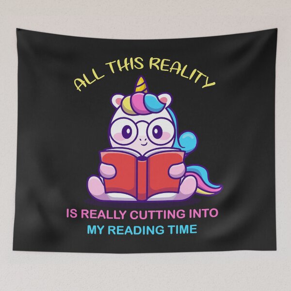 Item preview, all this reality is really cutting into my reading time gift designed and sold by marcipattysk1i.