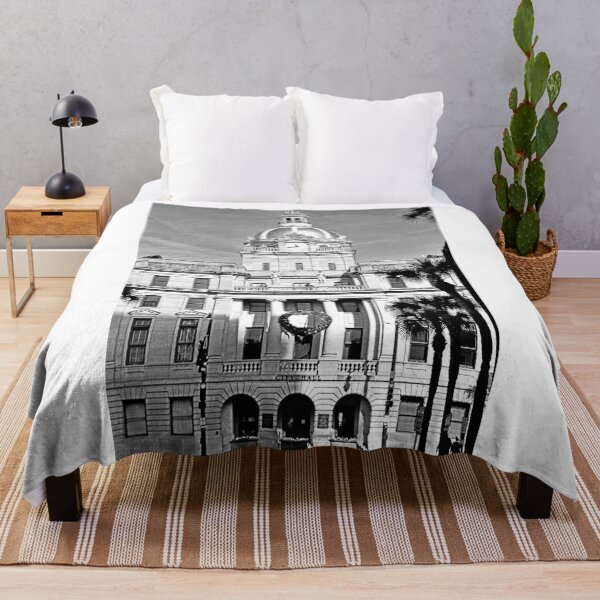 Item preview, Savannah Georgia City Hall Black And White designed and sold by LisaWootenPhoto.
