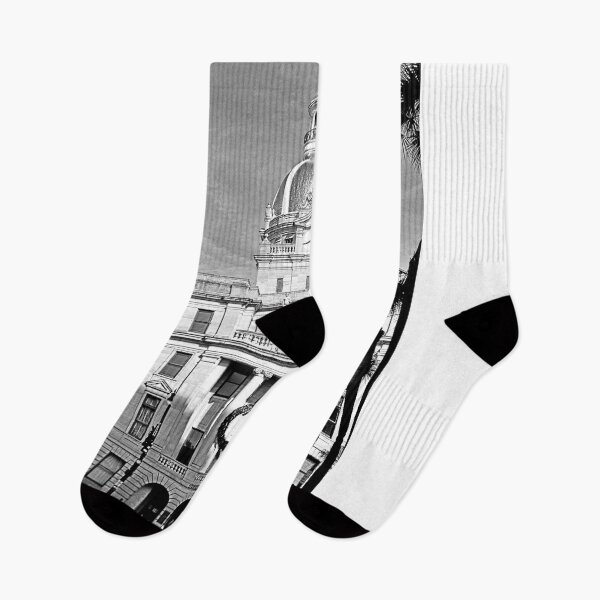 Item preview, Savannah Georgia City Hall Black And White designed and sold by LisaWootenPhoto.