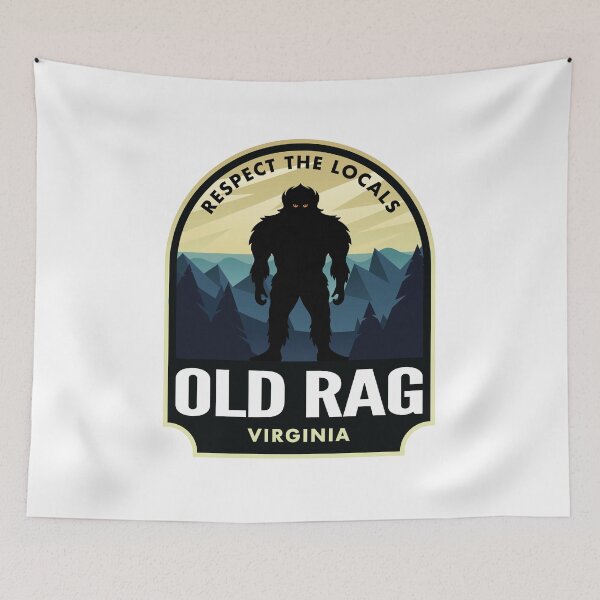 Item preview, Old Rag Virginia Bigfoot Sasquatch designed and sold by HalpinDesign.