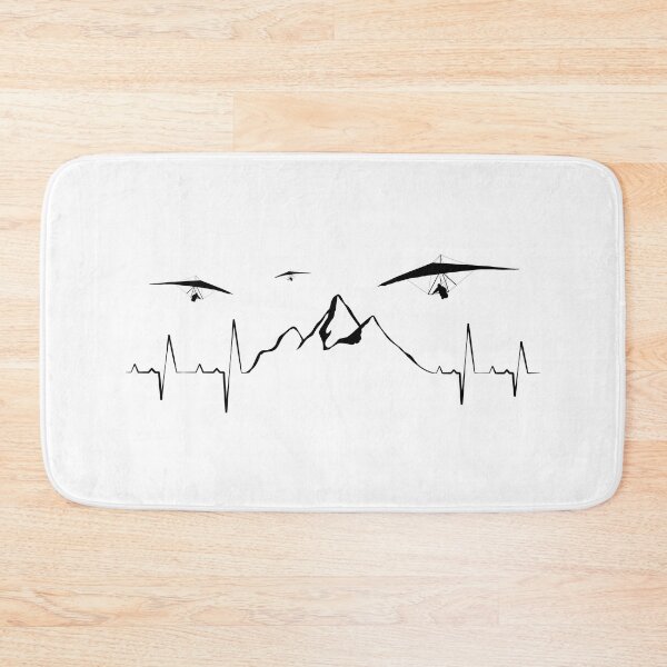 Item preview, Hang Gliding Pilot Air Sport heartbeat Hang Glider designed and sold by NUMAcreations.