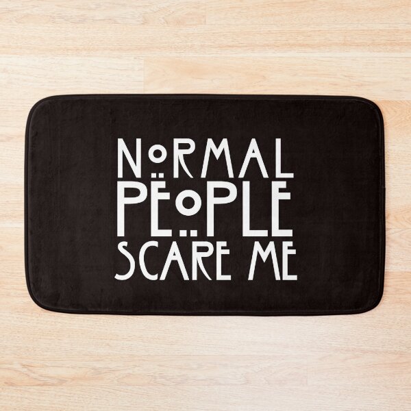 Item preview, Copy of Normal People Scare Me Shirt, Horror Shirt, Introvert Shirt, Horror Story Shirt, Gothic Horror Shirt, Funny Introvert Shirt, Gift For Her designed and sold by Fadwamoustakid.