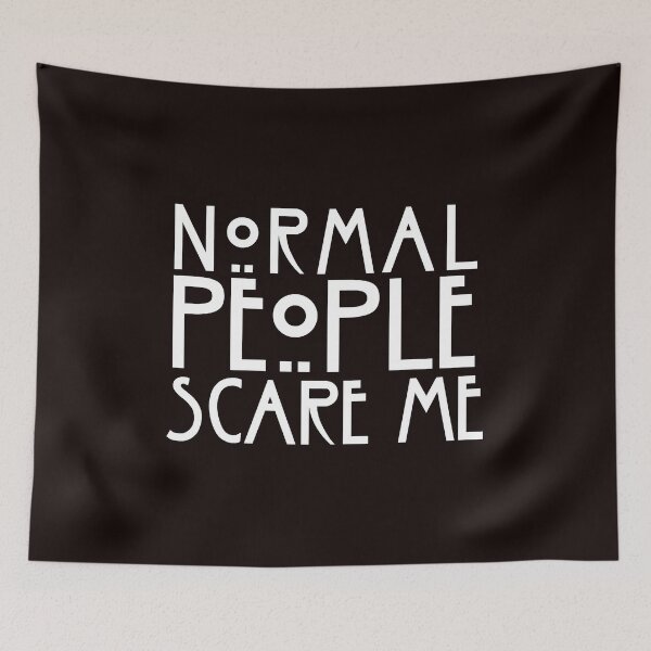 Item preview, Copy of Normal People Scare Me Shirt, Horror Shirt, Introvert Shirt, Horror Story Shirt, Gothic Horror Shirt, Funny Introvert Shirt, Gift For Her designed and sold by Fadwamoustakid.