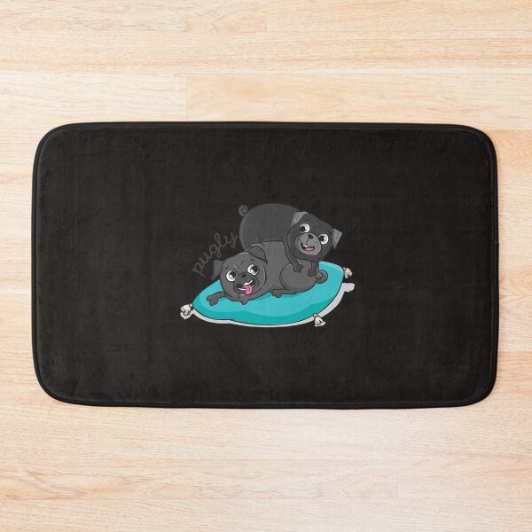Item preview, "Pugly" Snuggling Pugs Sticker designed and sold by FabianRott.