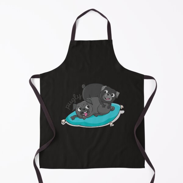 Item preview, "Pugly" Snuggling Pugs Sticker designed and sold by FabianRott.