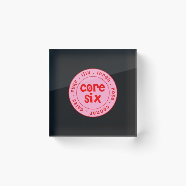 Item preview, CORE SIX! Addicted x Calloway Sisters Series  Sticker designed and sold by IEatSwans.