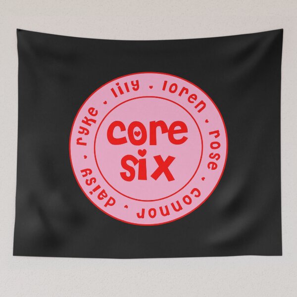 Item preview, CORE SIX! Addicted x Calloway Sisters Series  Sticker designed and sold by IEatSwans.