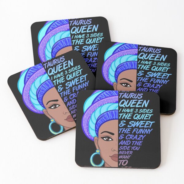 Item preview, Taurus Queen I Have 3 Sides Funny Zodiac designed and sold by hoangtrongkhiem.