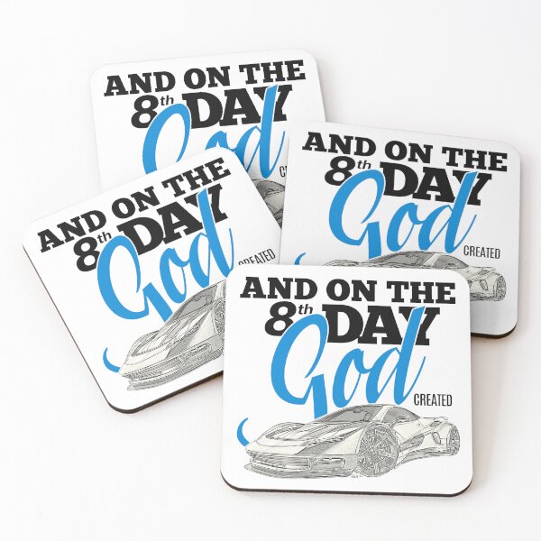 Item preview, And On The 8th Day - God Created Super Cars  designed and sold by Wilcox PhotoArt.