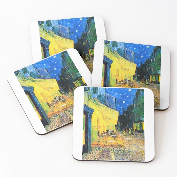 Item preview, Van Gogh - Cafe Terrace,  cafe terrace at night elements of art designed and sold by TeeARTHY.