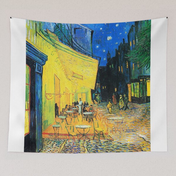 Item preview, Van Gogh - Cafe Terrace,  cafe terrace at night elements of art designed and sold by TeeARTHY.